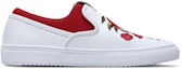 Order (Women) Skechers Mark Nason Razor 'White Red' 68781-WRD