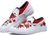 (Women) Skechers Mark Nason Razor 'White Red' 68781-WRD