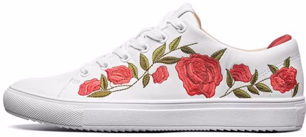 (Women) Skechers Mark Nason Razor 'White Red' 68794-WRD (Women) Skechers Mark Nason Razor 'White Red' 68794-WRD