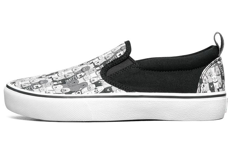 (W) Skechers Bobs Marley Jr Wag Swag 'White Grey Black'