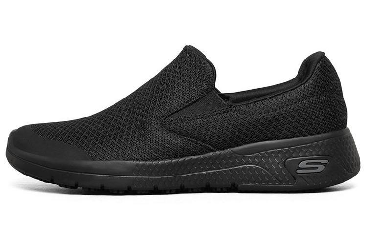 Buy (W) Skechers Marsing Chaussures Slip-on Noires 77275-BLK