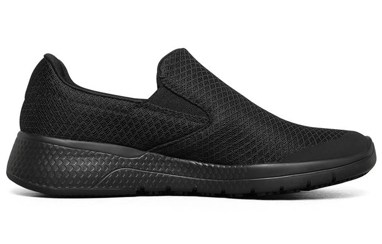 Order (W) Skechers Marsing Chaussures Slip-on Noires 77275-BLK