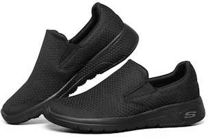 Lookbook (W) Skechers Marsing Zapatillas Sin Cordones Negras 77275-BLK