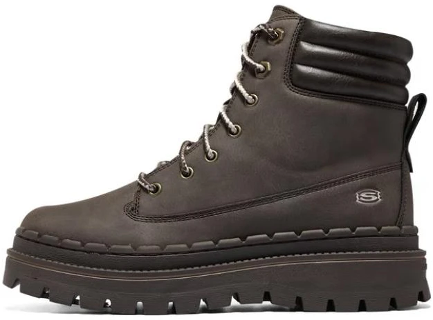 women-skechers-martin-boot-comfortable-versatile-brown-167901-dkbr