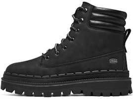 (Women) Skechers Martin Boot 'Versatile Comfort Black' 167901-BBK (Women) Skechers Martin Boot 'Versatile Comfort Black' 167901-BBK
