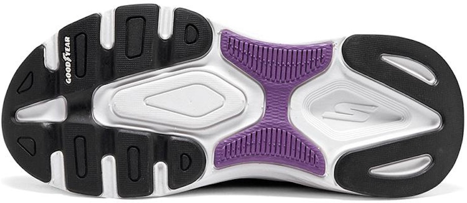 (W) Skechers Max Cushioning Arch Fit 'Negro Lavanda' 128923-BKLV Details for (W) Skechers Max Cushioning Arch Fit 'Negro Lavanda' 128923-BKLV