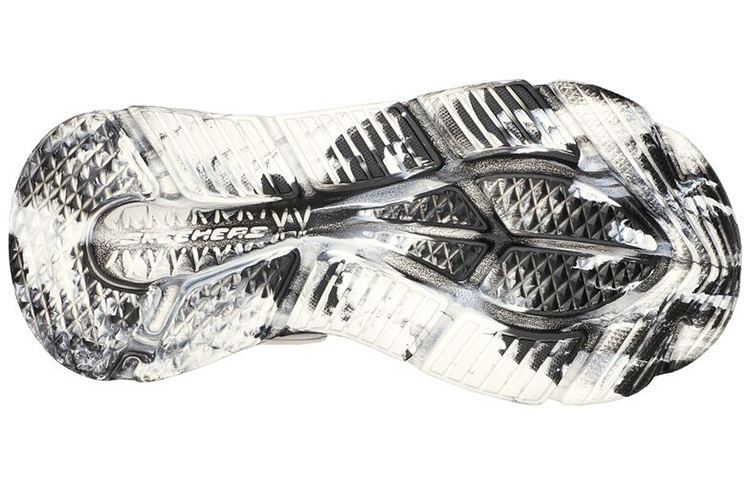 (W) Skechers Max Cushioning 'Black and White' 圖 5