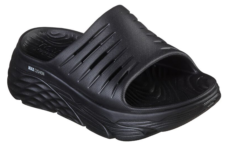 Lookbook (Women) Skechers Max Cushioning 'Black Casual' 111333-BBK