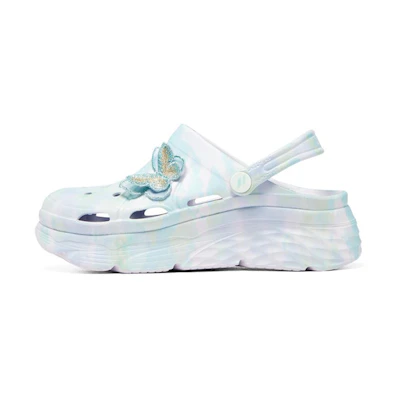 (W) Skechers Max Cushioning 'Blue Multicolor'