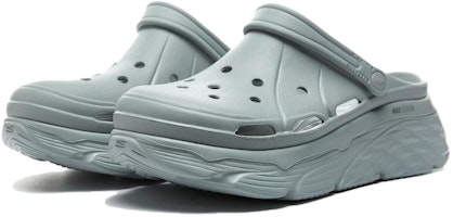 (W) Skechers Max Cushioning 'Sandal Kasual Berongga - Biru' 111127-GRY Lookbook (W) Skechers Max Cushioning 'Sandal Kasual Berongga - Biru' 111127-GRY