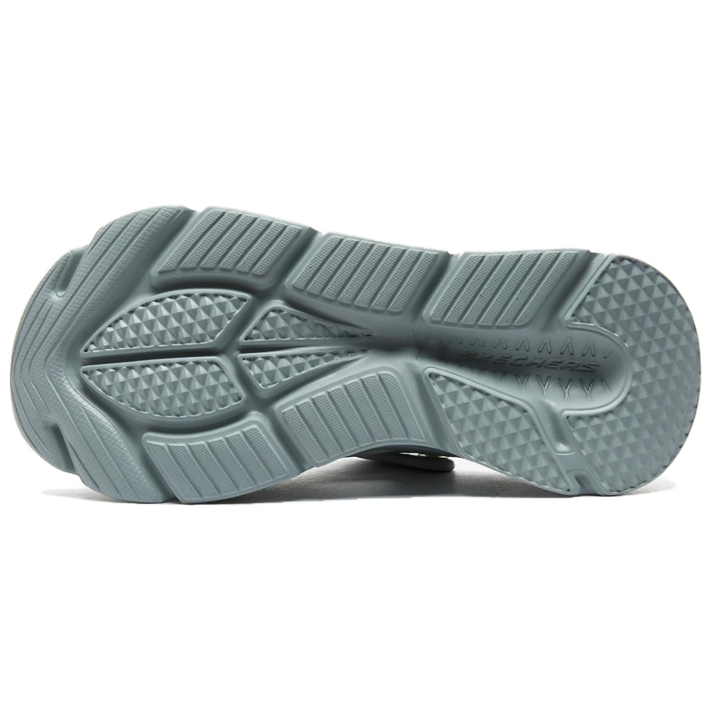 Shop (W) スケッチャーズ マックスクッショニング サンダル (青)
(Sukecchaazu Makkuskusshioningu Sandaru (Ao)) 111127-GRY