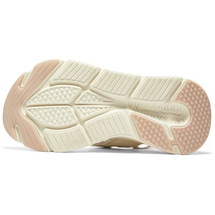 (W) Skechers Max Cushioning 'Cream White' 圖 5