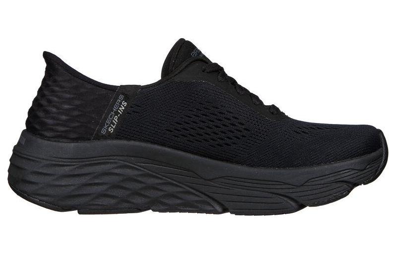 Order (W) Skechers Max Cushioning Mystic Passion 'Hitam Padu' 128572-BBK