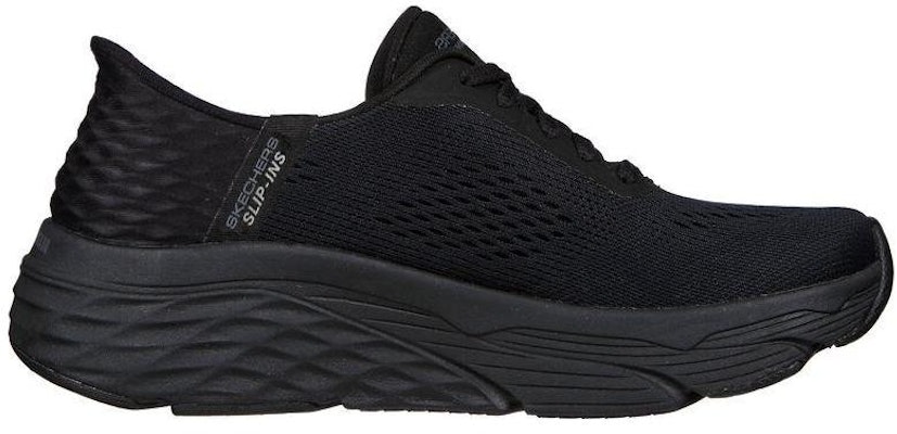 (Women) Skechers Max Cushioning Mystic Passion 'Triple Black' 128572-BBK Order (Women) Skechers Max Cushioning Mystic Passion 'Triple Black' 128572-BBK