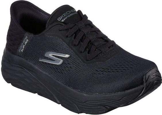 (Women) Skechers Max Cushioning Mystic Passion 'Triple Black' 128572-BBK Lookbook (Women) Skechers Max Cushioning Mystic Passion 'Triple Black' 128572-BBK