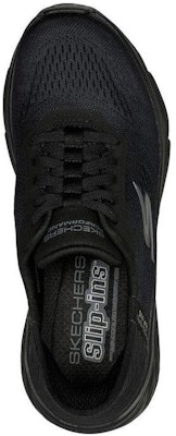 (Women) Skechers Max Cushioning Mystic Passion 'Triple Black' 128572-BBK Shop (Women) Skechers Max Cushioning Mystic Passion 'Triple Black' 128572-BBK