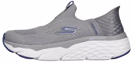 (Women) Skechers Max Cushioning 'Grey Shock-Absorbing Non-Slip' 128571-CCBL (Women) Skechers Max Cushioning 'Grey Shock-Absorbing Non-Slip' 128571-CCBL