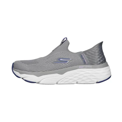 (W) Skechers Max Cushioning 'Grey Shock-Absorbing Non-Slip'