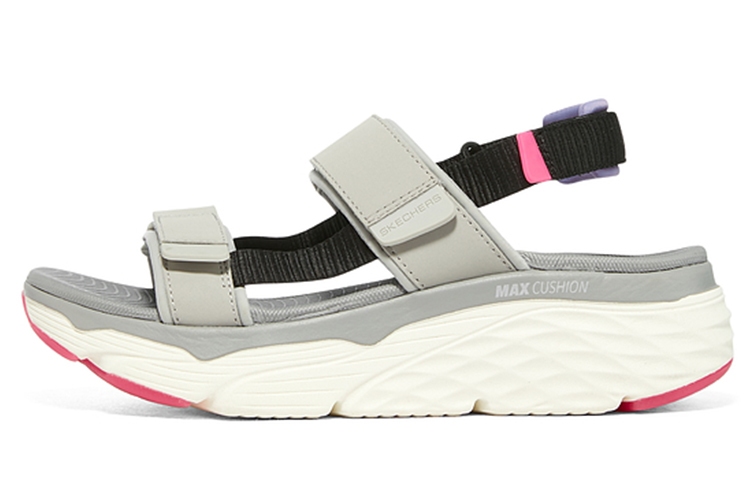 Buy (W) 스케쳐스 맥스 쿠셔닝 '그레이 화이트 블랙 핑크' 140421-GMLT