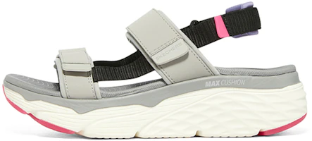(Women) Skechers Max Cushioning 'Grey White Black Pink' 140421-GMLT (Women) Skechers Max Cushioning 'Grey White Black Pink' 140421-GMLT