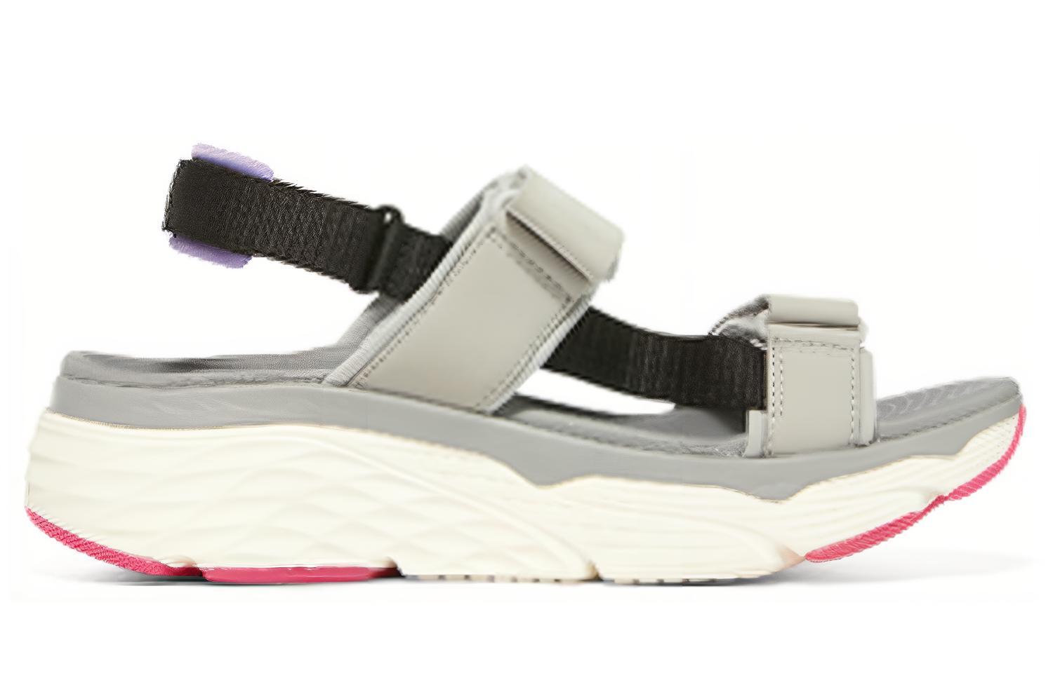 Order (W) 스케쳐스 맥스 쿠셔닝 '그레이 화이트 블랙 핑크' 140421-GMLT