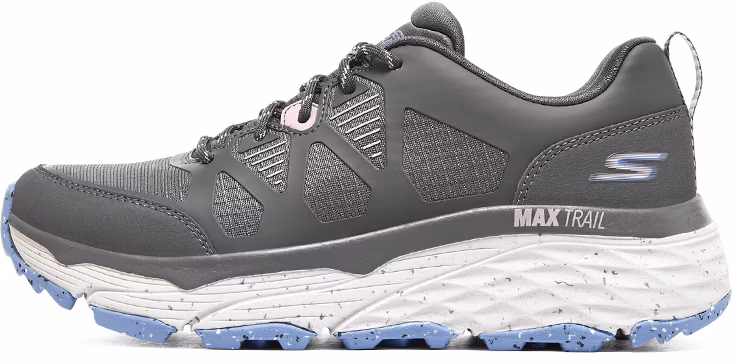 women-skechers-max-cushioning-lightweight-non-slip-durable-low-top-running-grey-129151-c-gybl