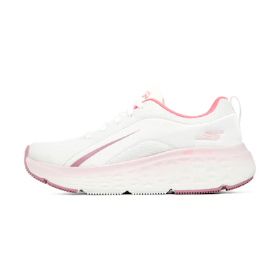 (W) Skechers Max Cushioning Delta 'White Coral'