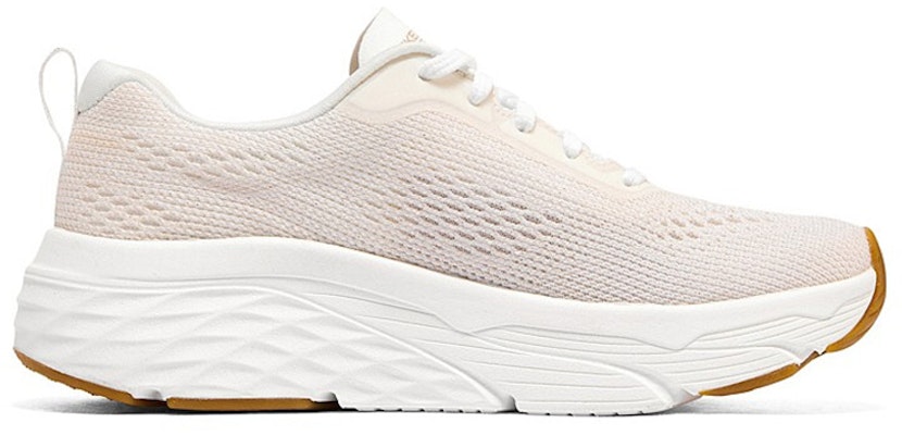 Skechers Max Cushioning 斯凱奇 低筒 運動休閒鞋 女款 白金 Order Skechers Max Cushioning 斯凱奇 低筒 運動休閒鞋 女款 白金