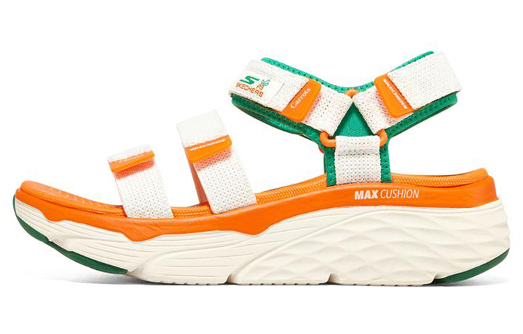 Buy (W) 스케쳐스 맥스 쿠셔닝 '화이트 오렌지 그린' (Skechers Max Cushioning '화이트 오렌지 그린') 896132-OWGN