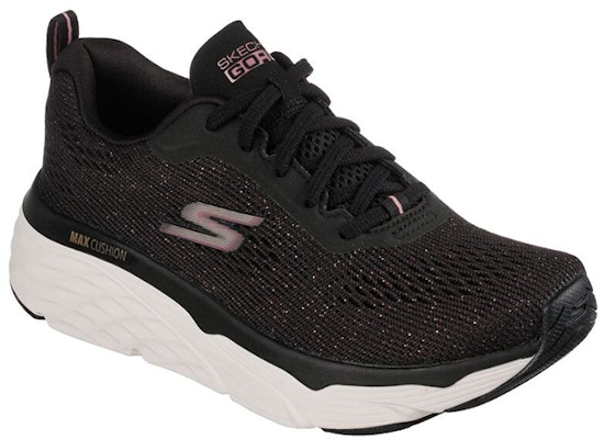 (Women) Skechers Max Cushioning Elite 'Black White' 128533-BKRG Lookbook (Women) Skechers Max Cushioning Elite 'Black White' 128533-BKRG