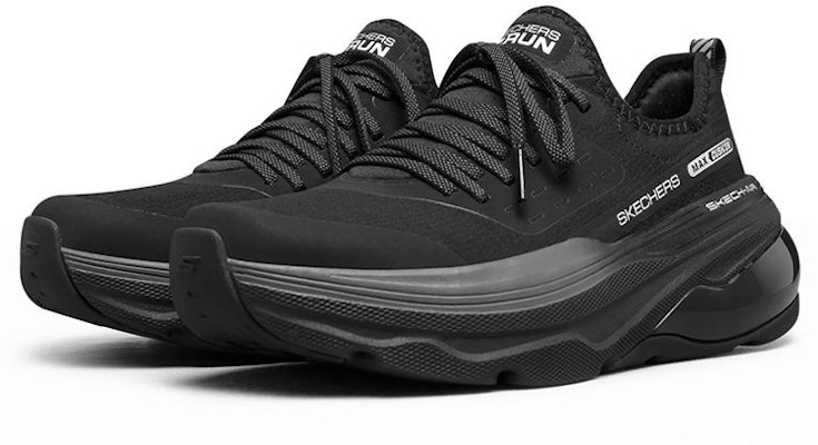 (W) 斯凯奇最大缓震气垫'黑色低帮跑鞋' 128053-BBK Lookbook (W) 斯凯奇最大缓震气垫'黑色低帮跑鞋' 128053-BBK