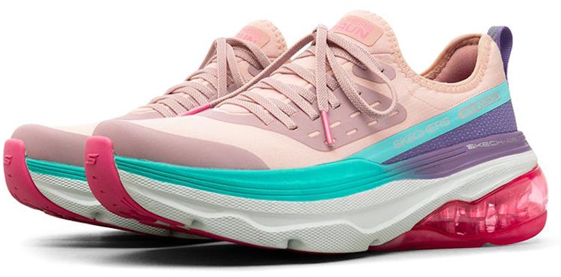 (W) 斯凯奇 Max Cushioning Air '粉青' 128053-MULT Lookbook (W) 斯凯奇 Max Cushioning Air '粉青' 128053-MULT