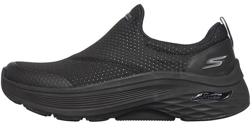 (Women) Skechers Max Cushioning Arch Fit 'Black' 128306-BBK Buy (Women) Skechers Max Cushioning Arch Fit 'Black' 128306-BBK