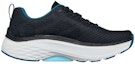 Order (W) Skechers Max Cushioning Arch Fit 'Hitam Biru' 128308-BLK