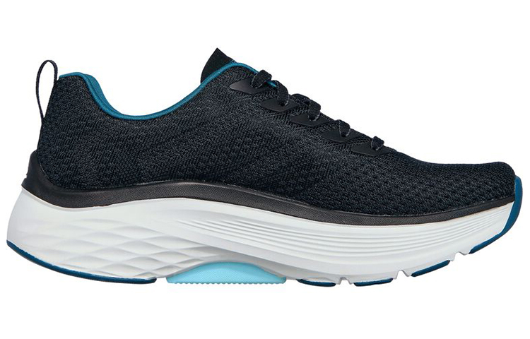 Order (W) 斯凯奇 Max Cushioning Arch Fit '黑蓝' 运动鞋 128308-BLK