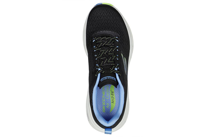 Shop (W) Skechers Max Cushioning Arch Fit ''Schwarz Blau'' 129316-BKBL