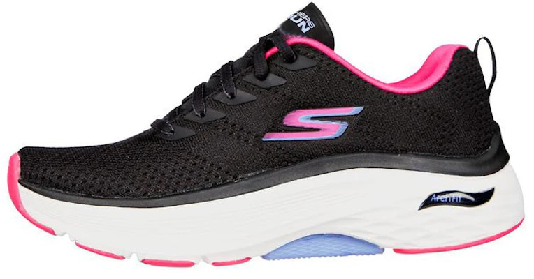(W) Skechers Max 缓震支撑 '黑红' 运动鞋 128308-BKPK Buy (W) Skechers Max 缓震支撑 '黑红' 运动鞋 128308-BKPK