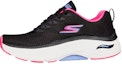 Buy (W) Skechers Max Cushioning Arch Fit 'Hitam Merah' 128308-BKPK