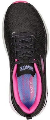 (Women) Skechers Max Cushioning Arch Fit 'Black Red' 128308-BKPK Shop (Women) Skechers Max Cushioning Arch Fit 'Black Red' 128308-BKPK