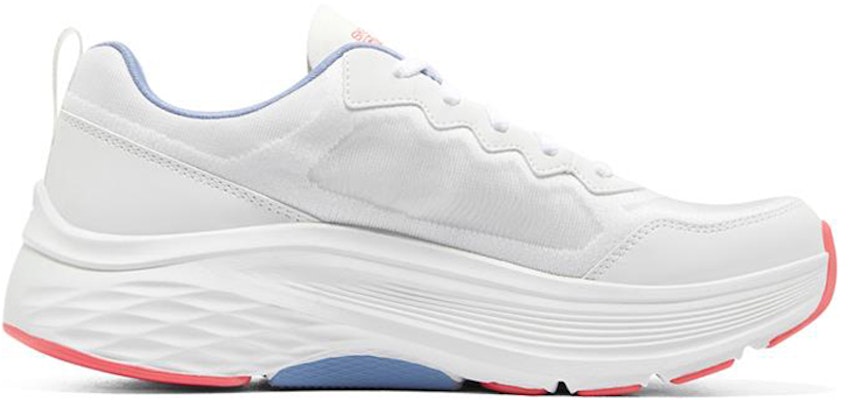 (Women) Skechers Max Cushioning Arch Fit 'White' 128300-WPKB Order (Women) Skechers Max Cushioning Arch Fit 'White' 128300-WPKB