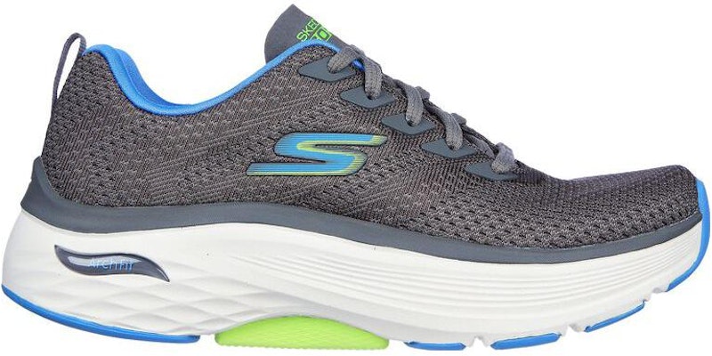(Women) Skechers Max Cushioning Arch Fit 'Deep Grey' 128308-GYBL Order (Women) Skechers Max Cushioning Arch Fit 'Deep Grey' 128308-GYBL