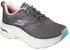 (W) Skechers Max Cushioning Arch Fit 'Kelabu' 128308-CHAR