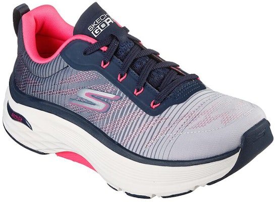(Women) Skechers Max Cushioning Arch Fit 'Grey Blue' 128312-NVPK Lookbook (Women) Skechers Max Cushioning Arch Fit 'Grey Blue' 128312-NVPK