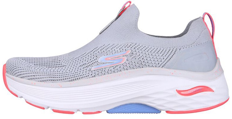 (Women) Skechers Max Cushioning Arch Fit 'Grey Pink' 128307-GYPK Buy (Women) Skechers Max Cushioning Arch Fit 'Grey Pink' 128307-GYPK