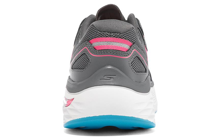 Shop (W) Skechers Max Cushioning Arch Fit 'Gris Rosa' 128301-GYPK