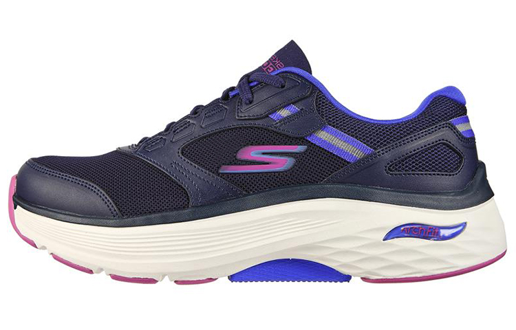 (Women) Skechers Max Cushioning Arch Fit 'Navy Blue' 128301-NVPR