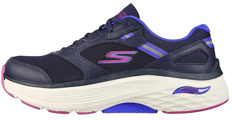 (W) Skechers Max Bantalan Arch Fit 'Biru Dongker' 128301-NVPR Buy (W) Skechers Max Bantalan Arch Fit 'Biru Dongker' 128301-NVPR