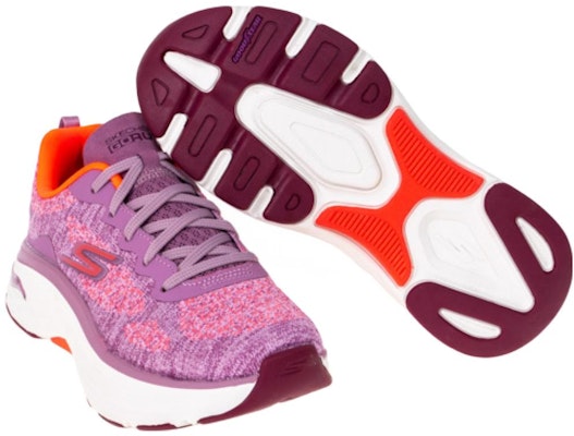 (W) 斯凯奇 Max Cushioning Arch Fit 粉紫配色 女款运动鞋 128313-PKOR Purchase (W) 斯凯奇 Max Cushioning Arch Fit 粉紫配色 女款运动鞋 128313-PKOR