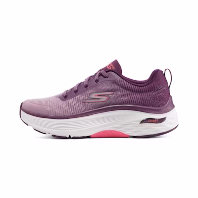 (W) Skechers Go Run Max Cushioning Arch Fit 'Purple Pink'