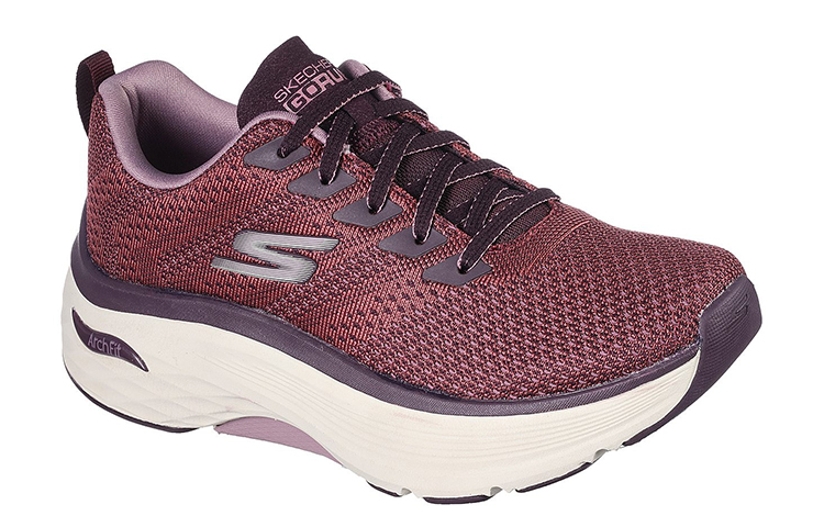 Lookbook (W) 斯凯奇Max Cushioning Arch Fit系列“红紫色” 128308-BURG